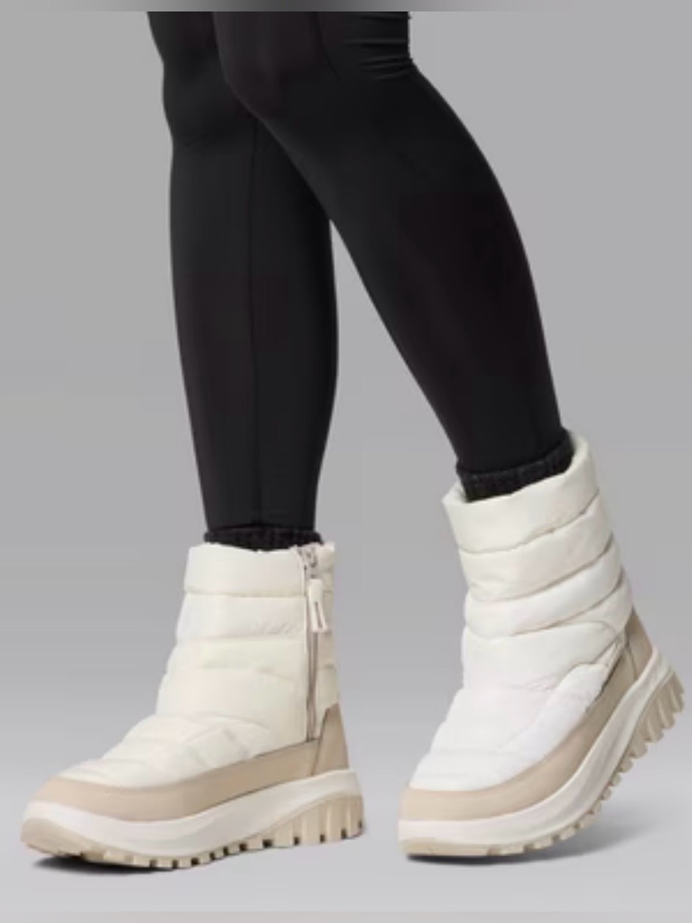 Columbia | Snowtrot Mid White Women's Puffer Winter Boots